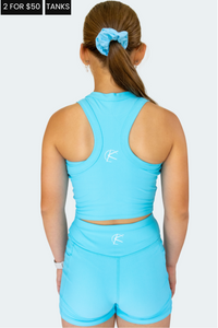 Active Tank (Youth) - Island Blue