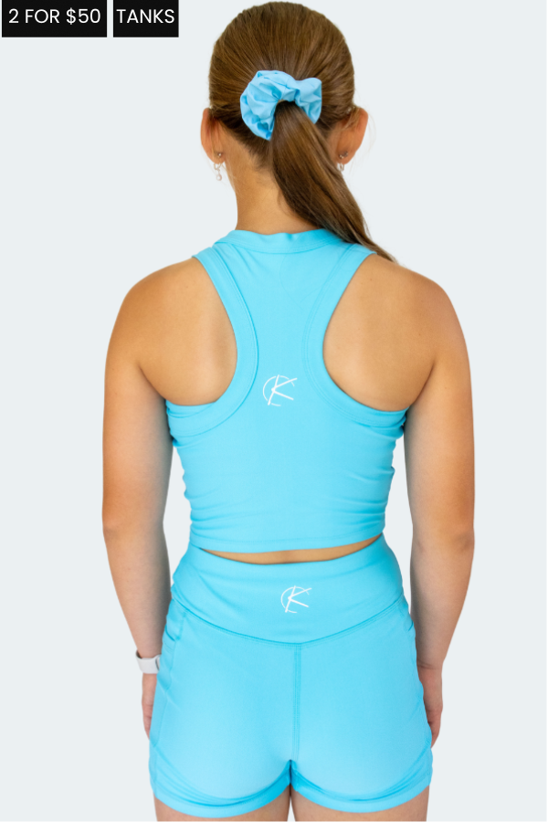Active Tank (Youth) - Island Blue