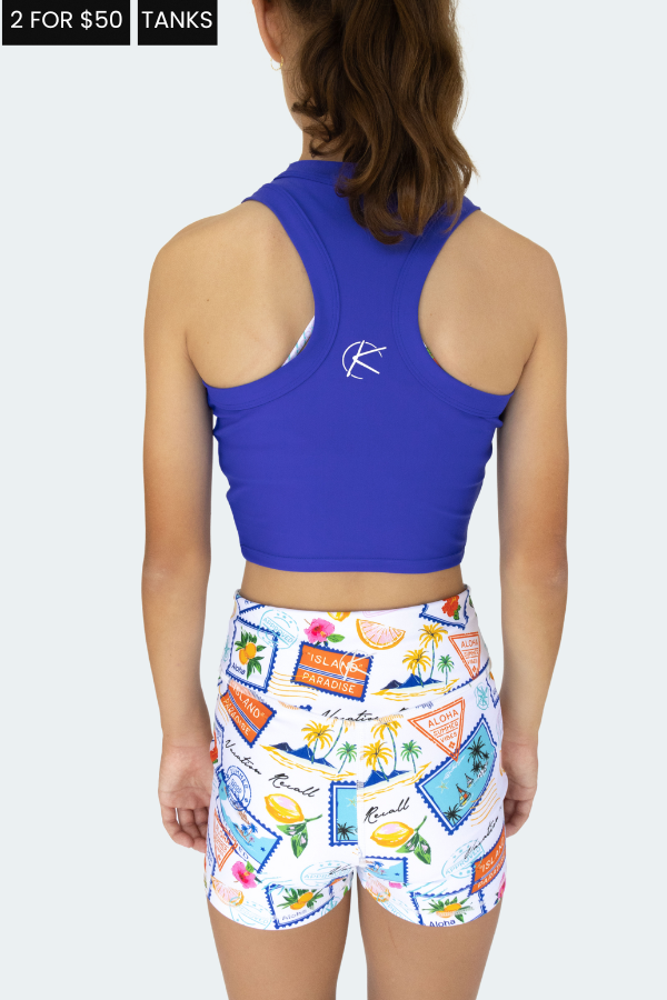 Active Tank (Youth) - Royal Blue