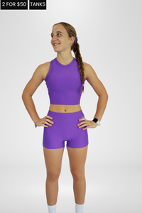 Active Tank (Youth) - Violet
