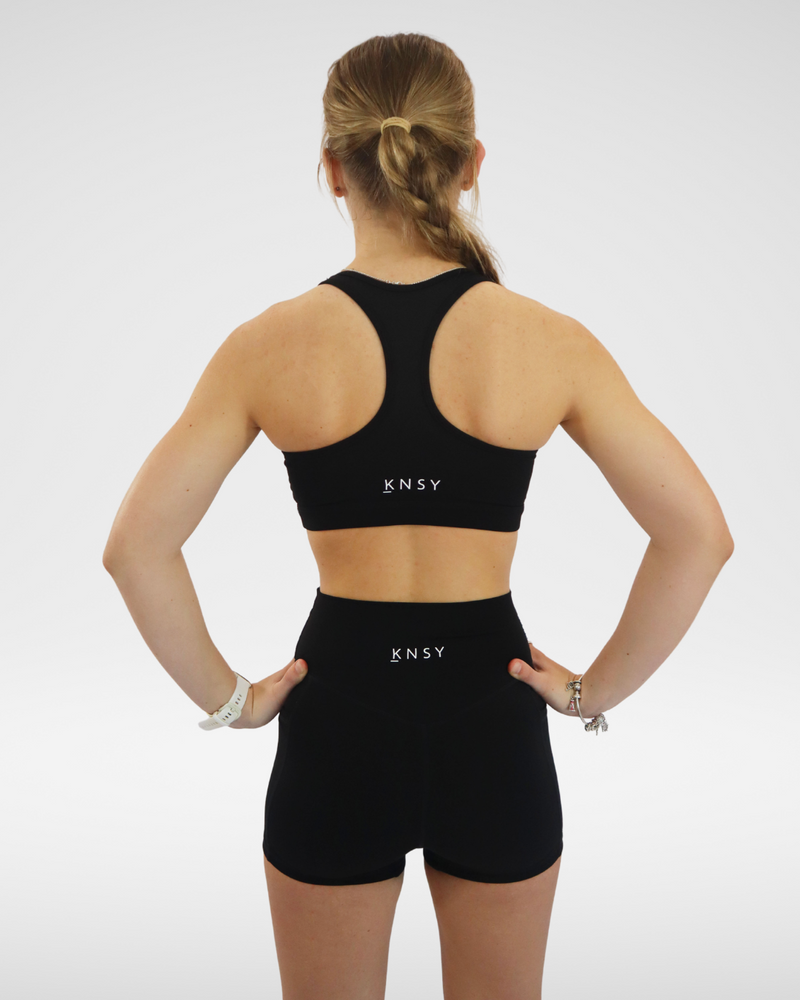Base Crop (Womens) - Black