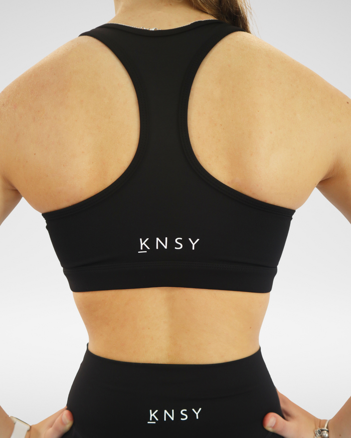 Base Crop (Womens) - Black