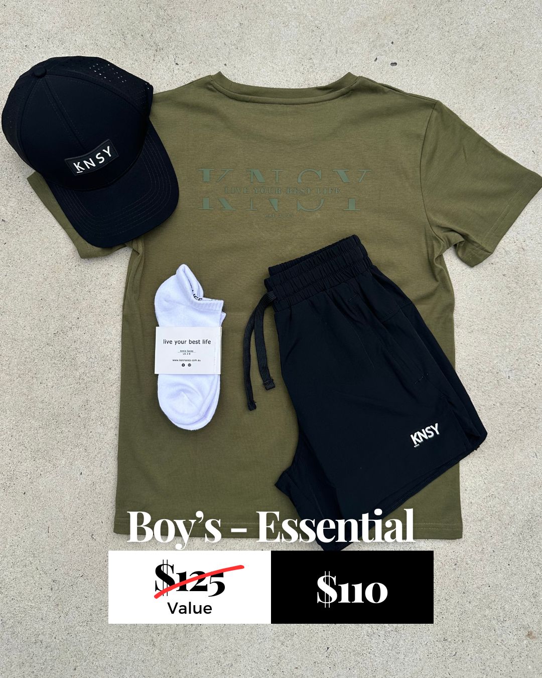 Boys Active Essentials Bundle
