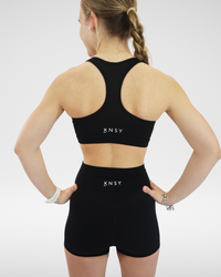 Base Crop (Womens) - Black