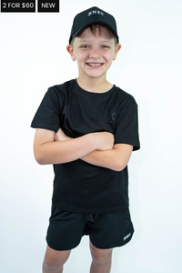 Essential Tee (Boys) - Black