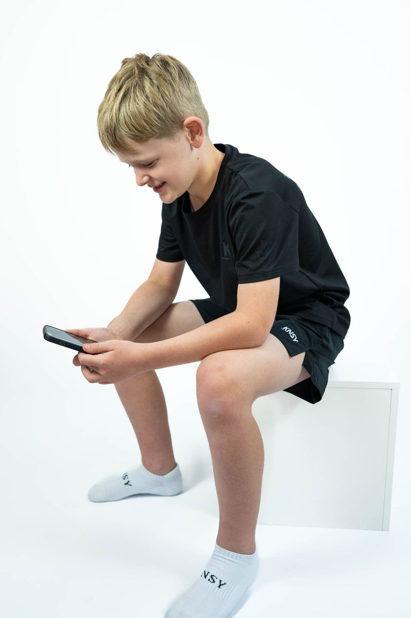 Trailblazer Shorts (Boys) - Black