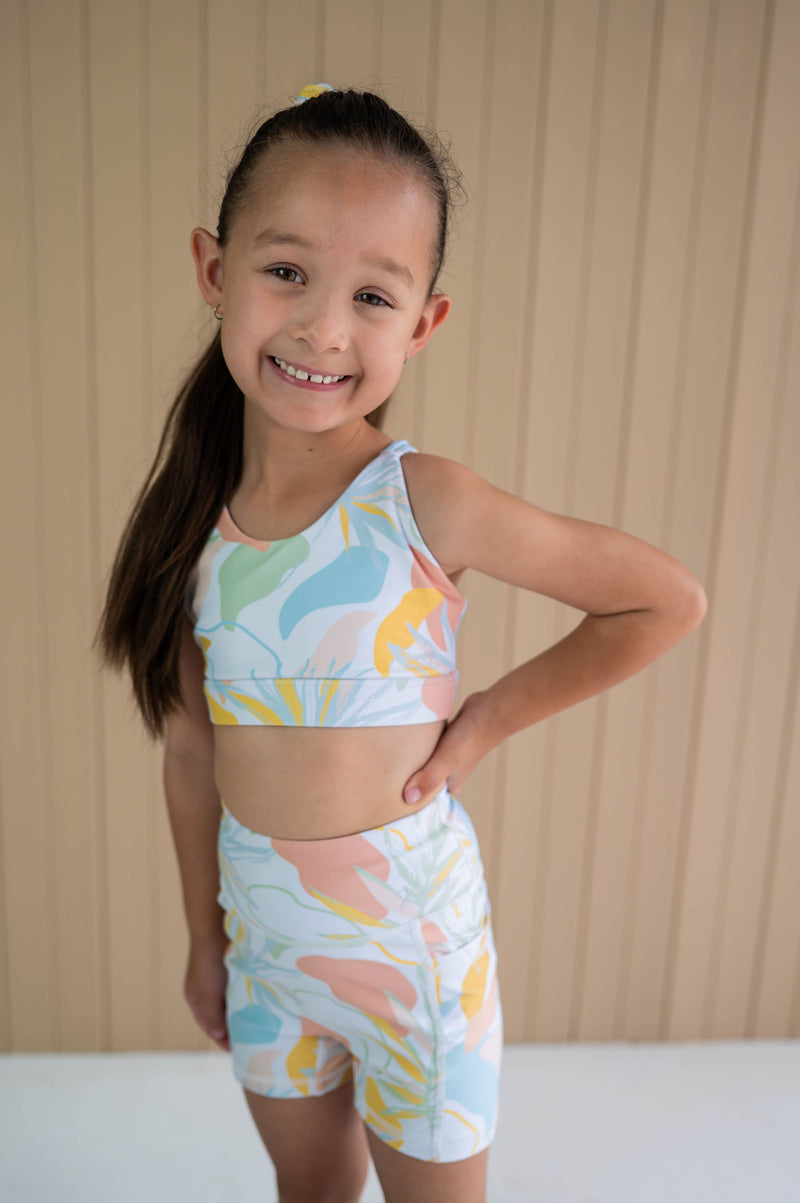 Active Bike Shorts - Pockets (Youth) - Tropico