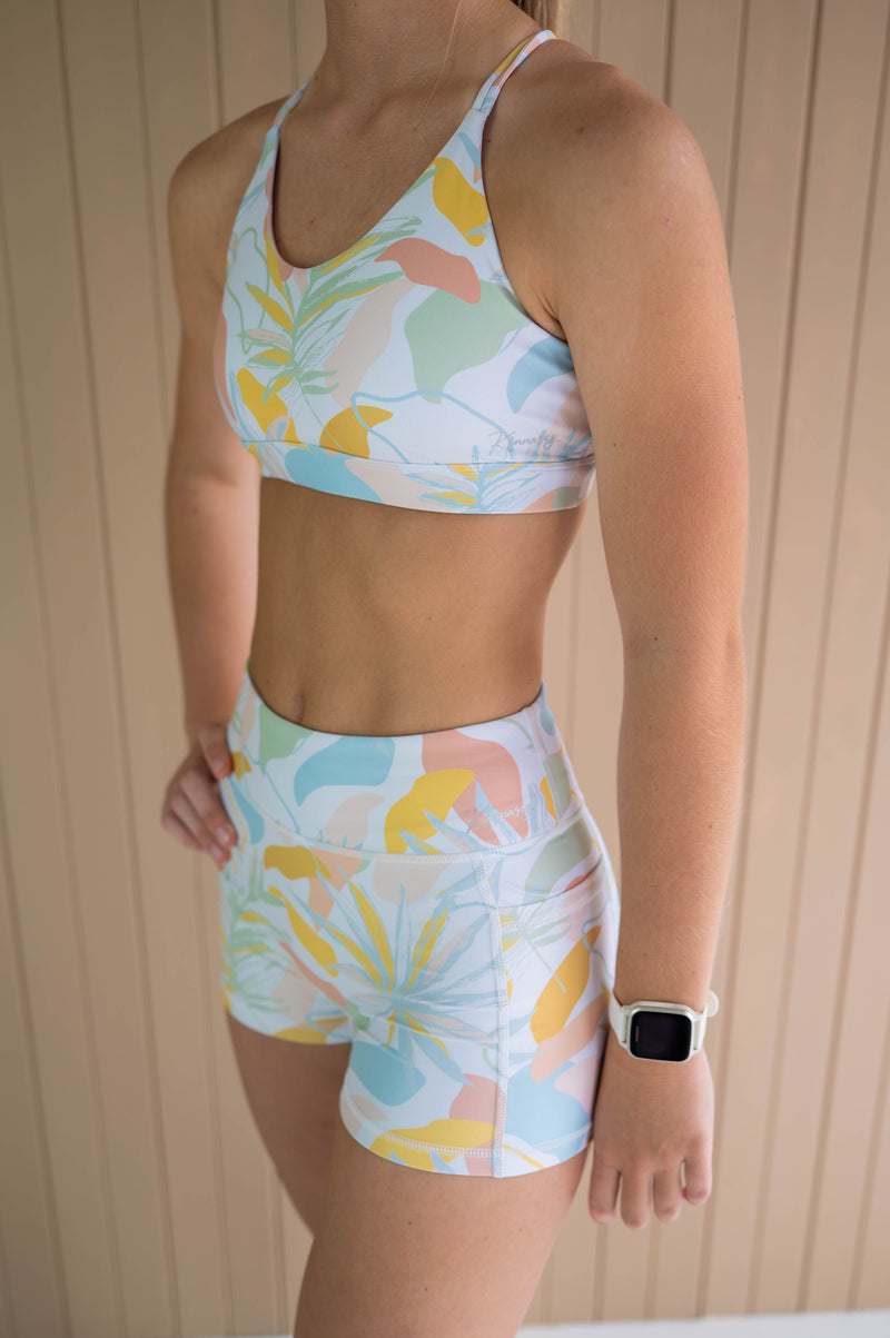 Active Bike Shorts - Pockets (Youth) - Tropico