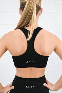 Base Crop (Womens) - Black