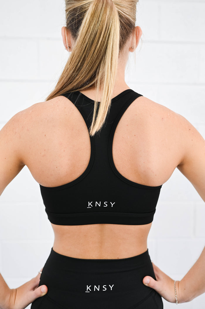 Base Crop (Womens) - Black