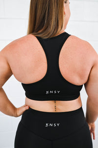 Base Crop (Womens) - Black
