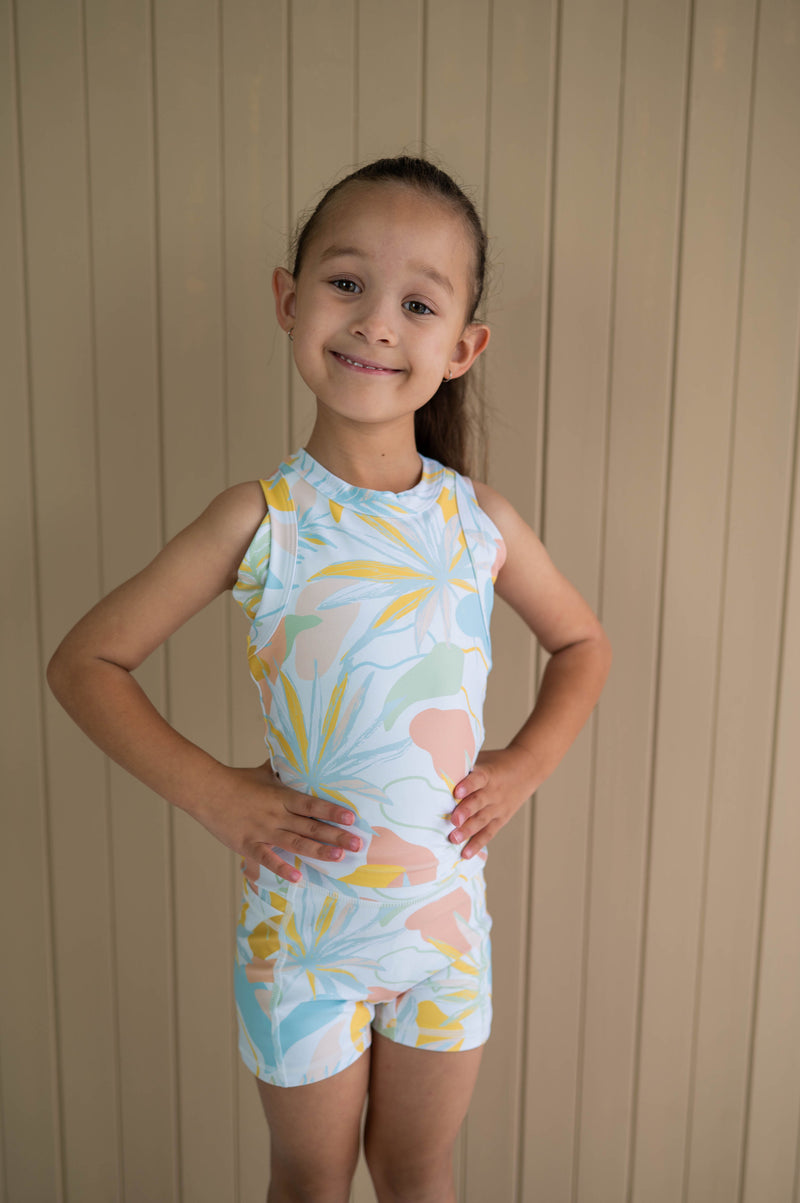 Active Bike Shorts - Pockets (Youth) - Tropico