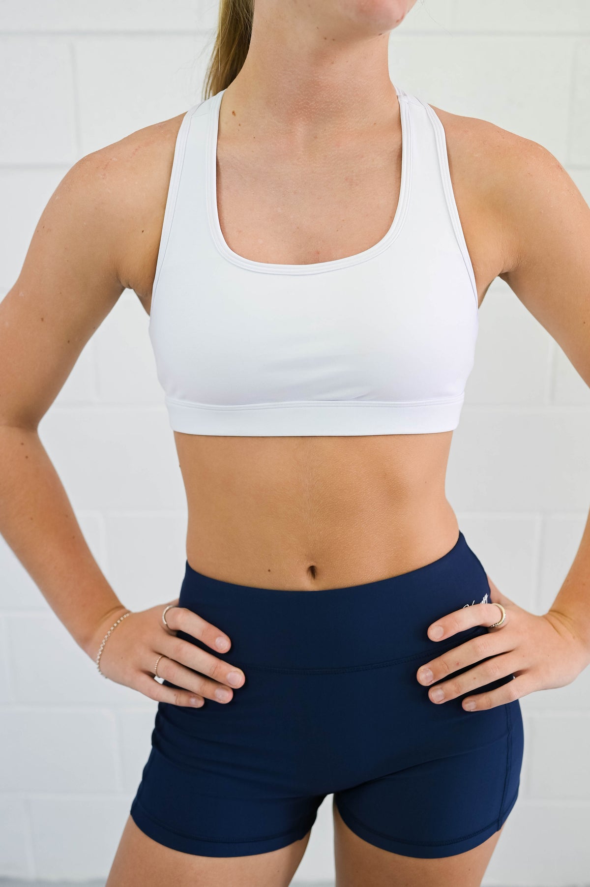 Base Crop (Youth) - White