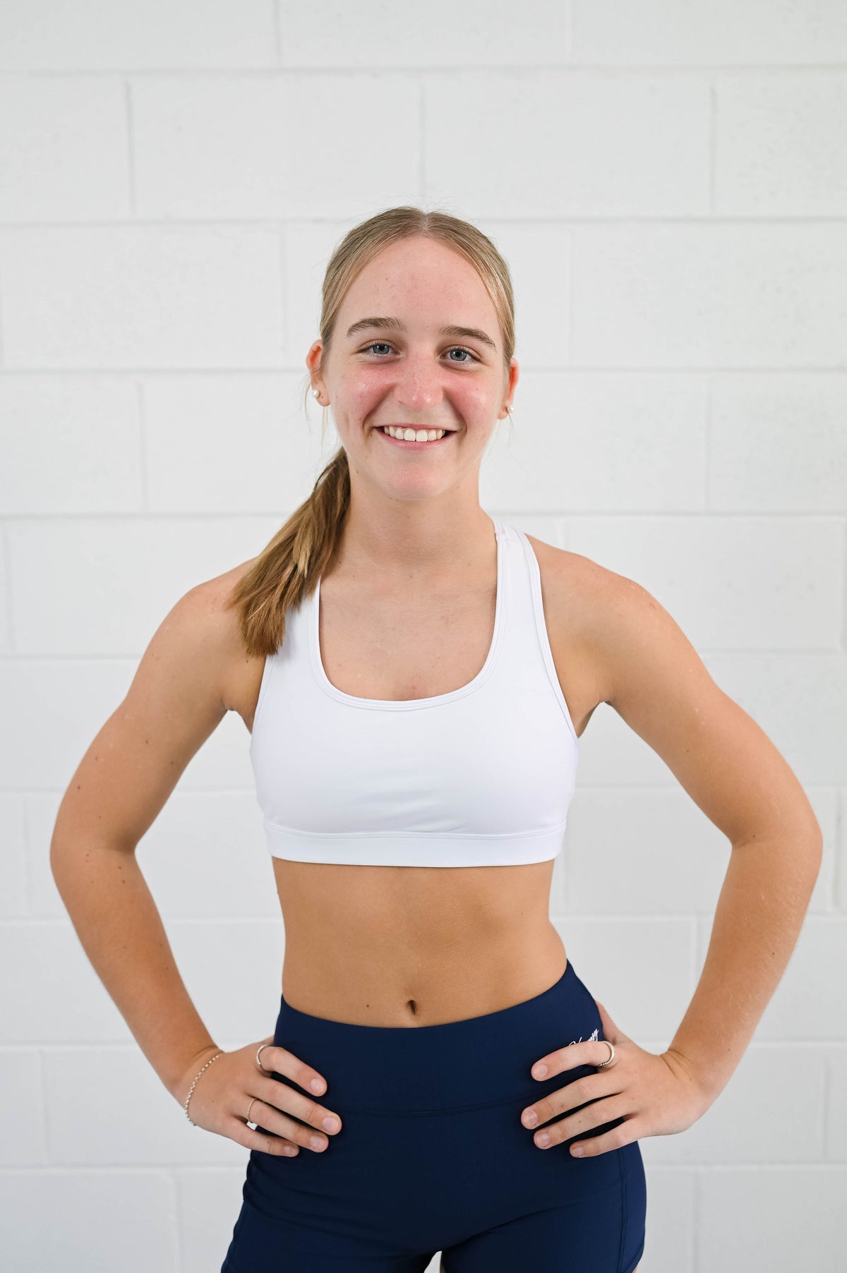 Base Crop (Youth) - White