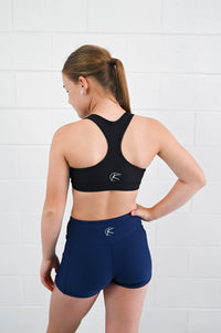 Base Crop (Youth) - Black