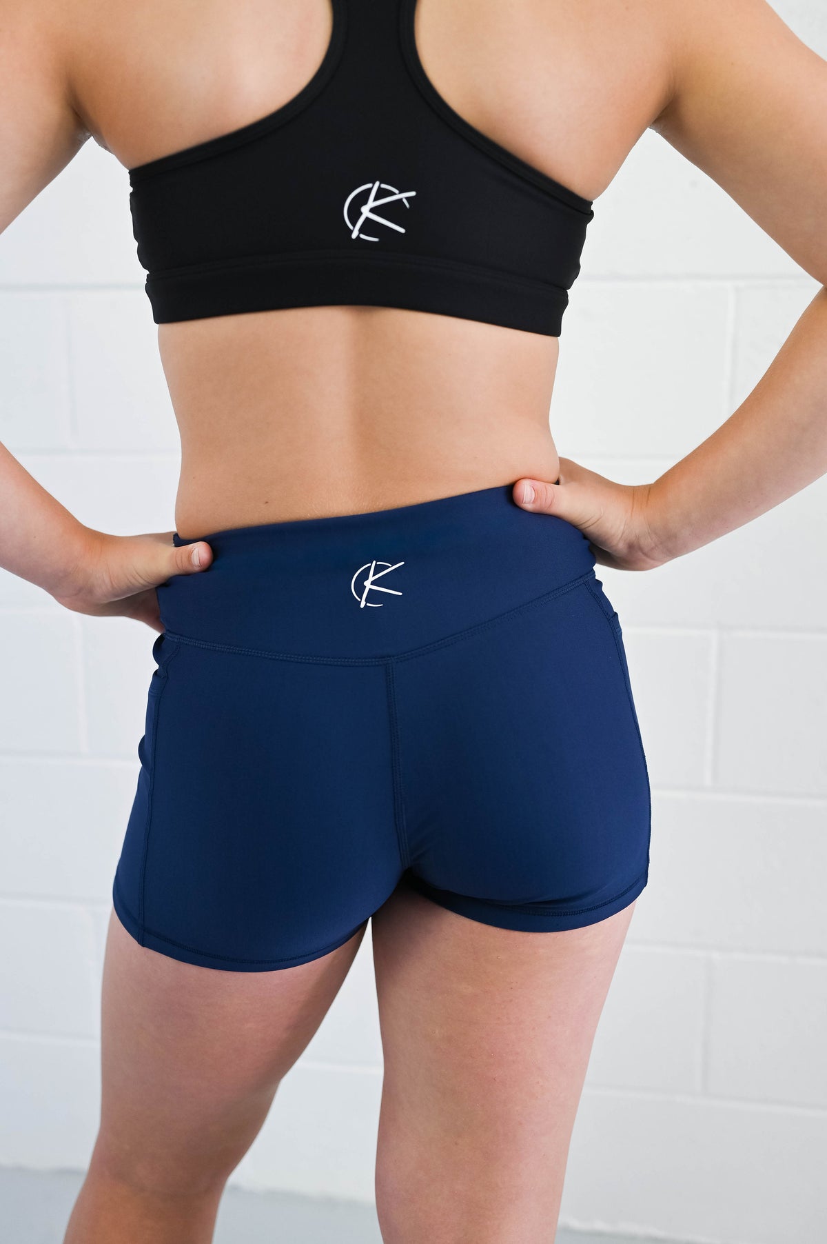 Active Bike Shorts - Pockets (Youth) - Navy