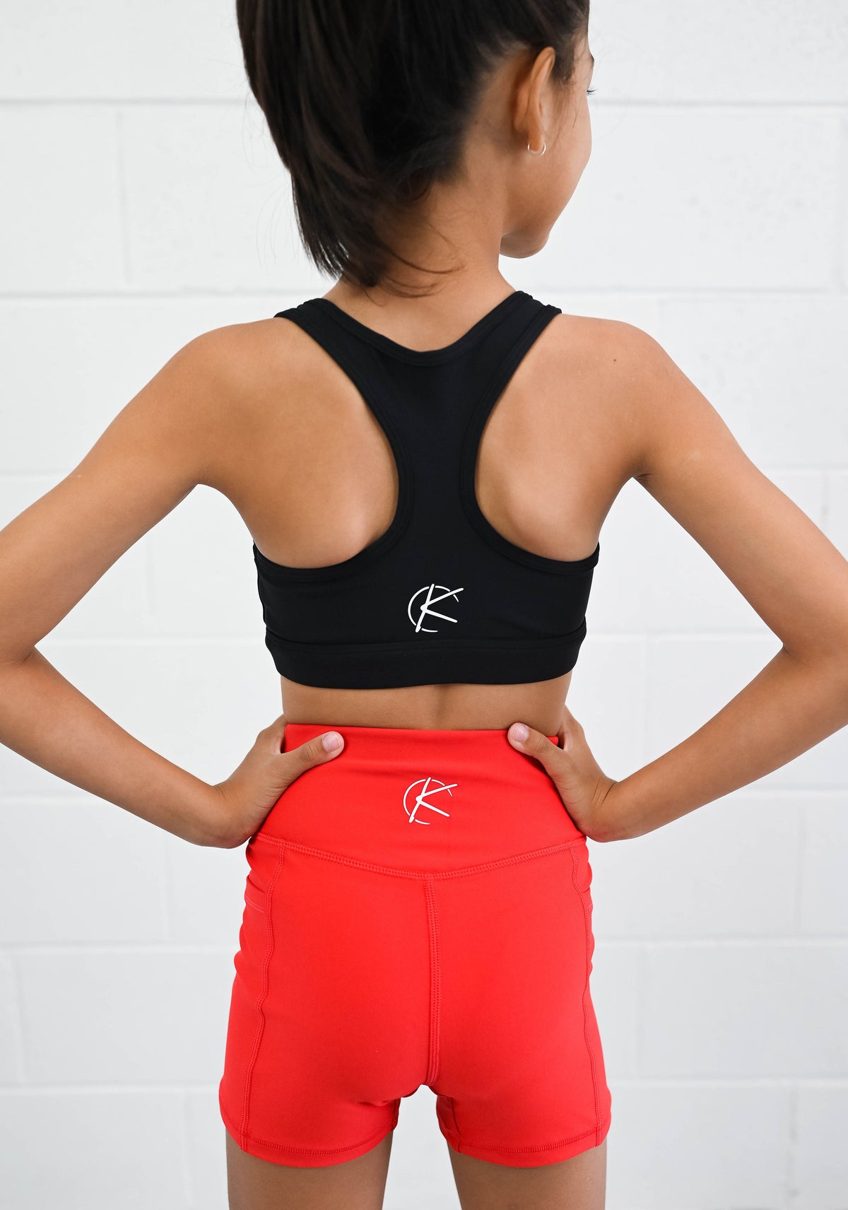 Base Crop (Youth) - Black