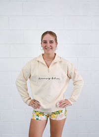 Base Quarter Zip Jumper (Womens)