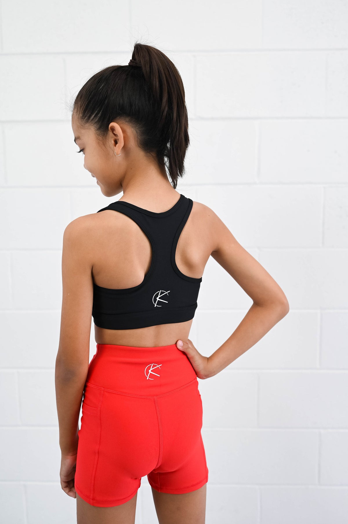 Base Crop (Youth) - Black