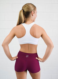 Active Bike Shorts - Pockets (Youth) - Mulberry