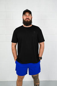 Essential Tee - Short Cut (Unisex) - Black