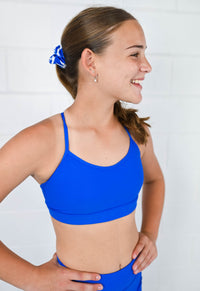 Active Crop (Youth) - Cobalt