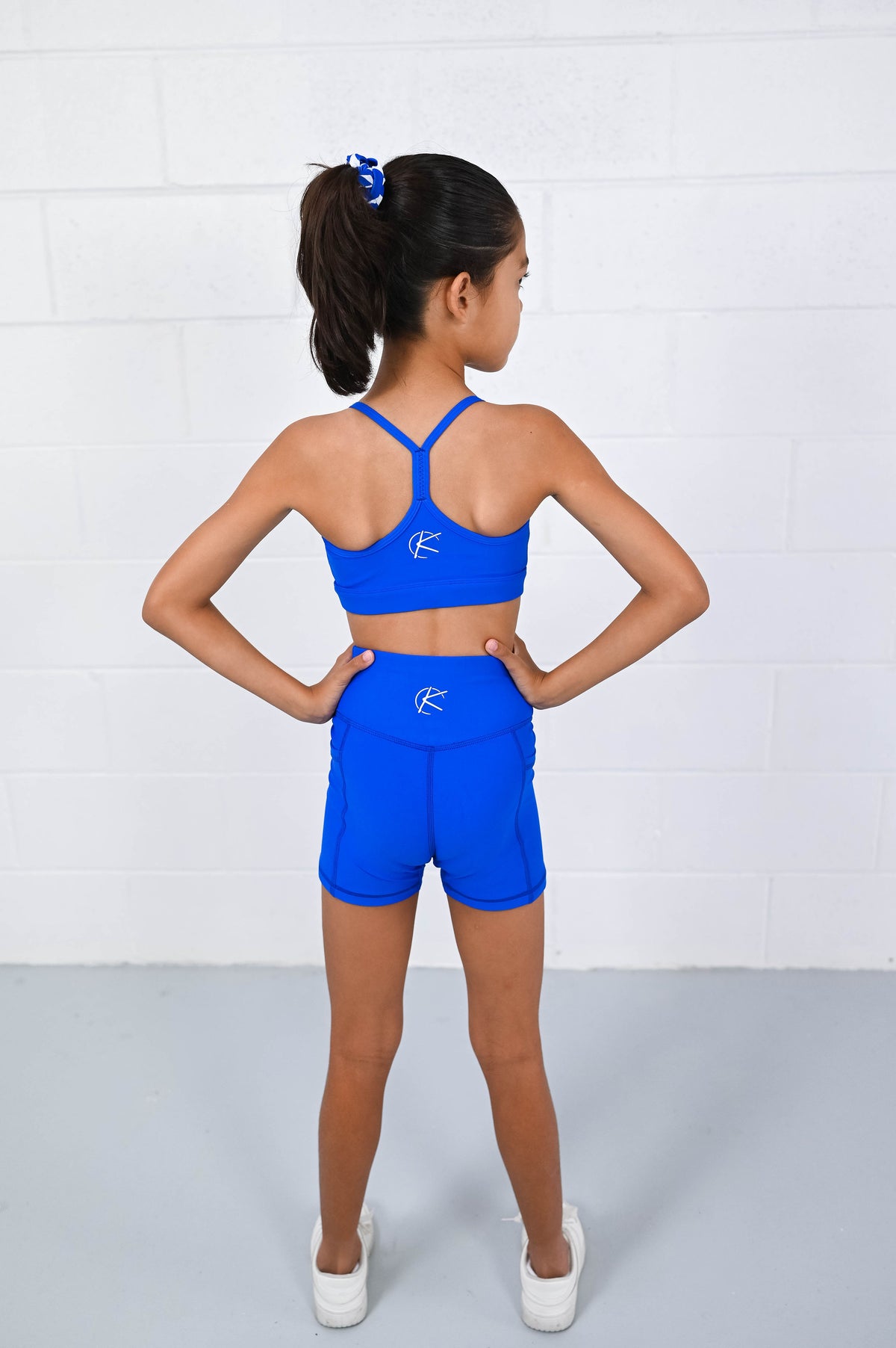 Active Crop (Youth) - Cobalt