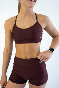 Active Bike Shorts (Youth) - Chocolate