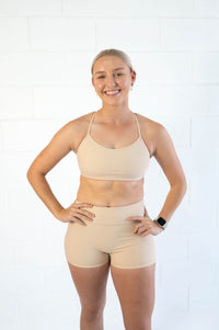 Active Bike Shorts (Youth) - Vanilla