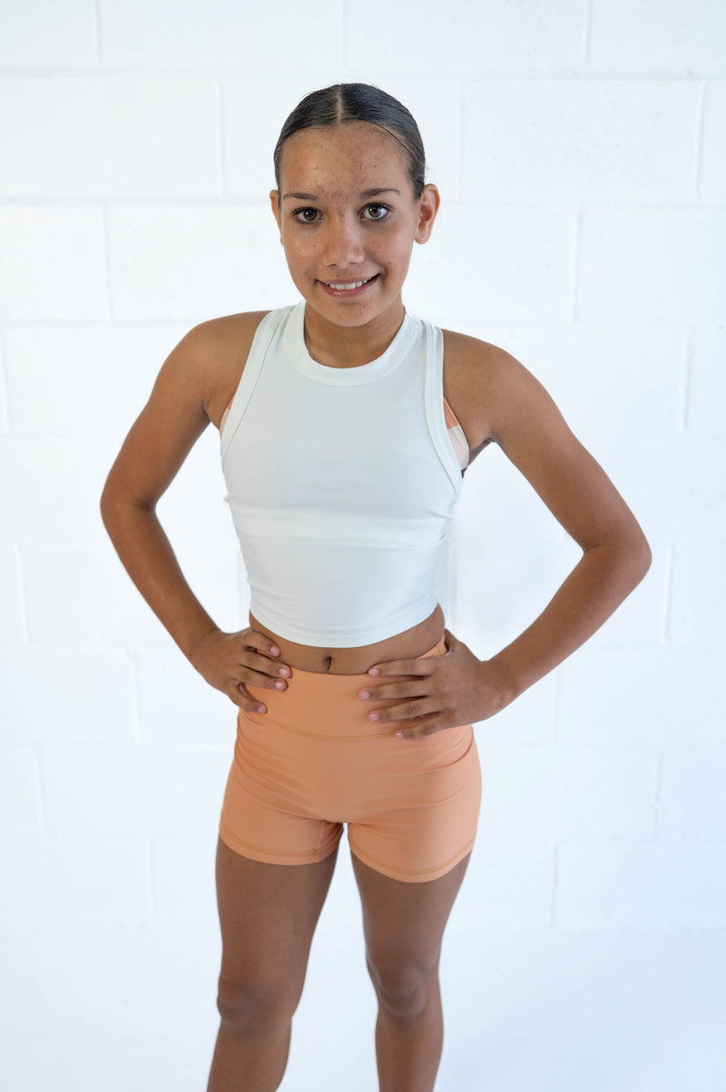 Active Tank (Youth) - White