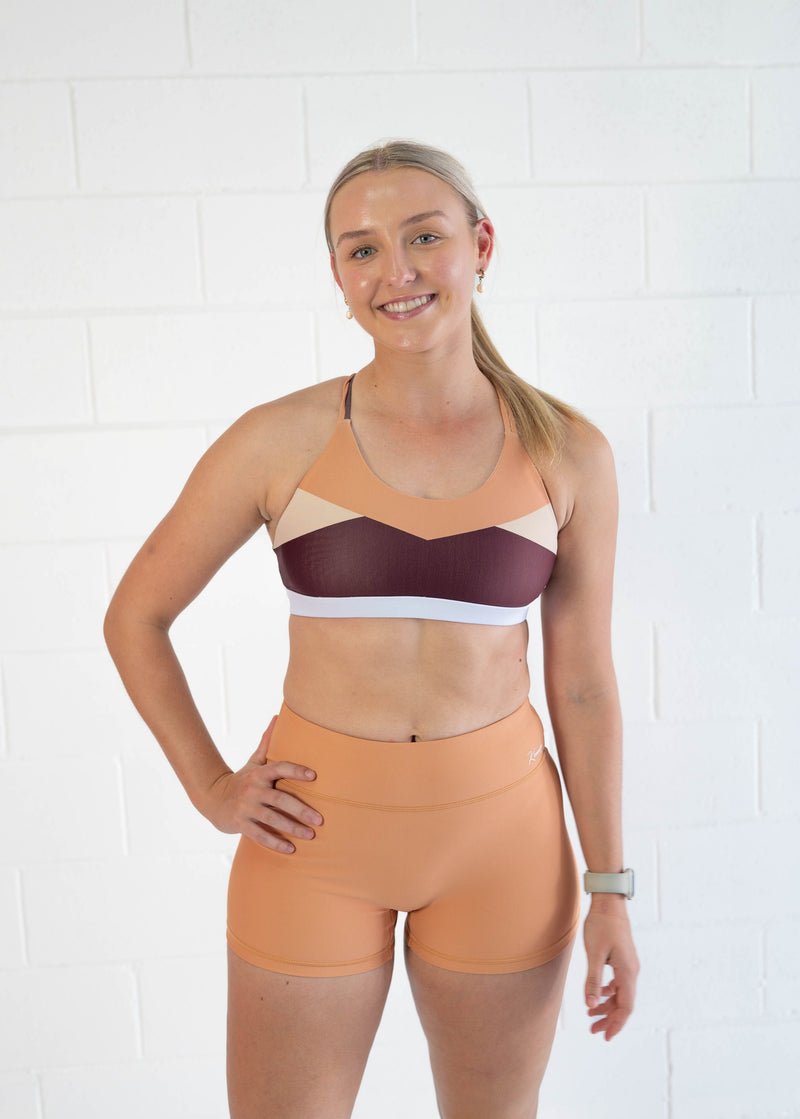 Active Bike Shorts (Youth) - Caramel