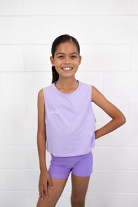 Essential Tank - Lilac (Youth)