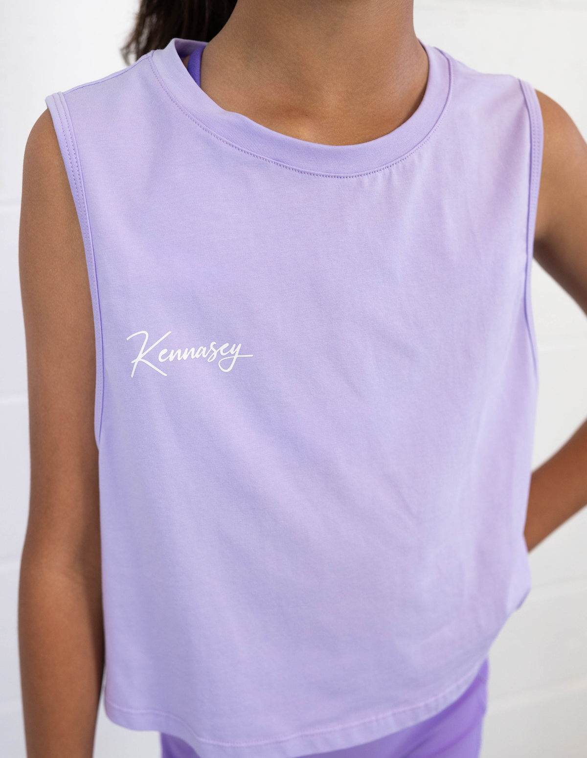 Essential Tank - Lilac (Youth)