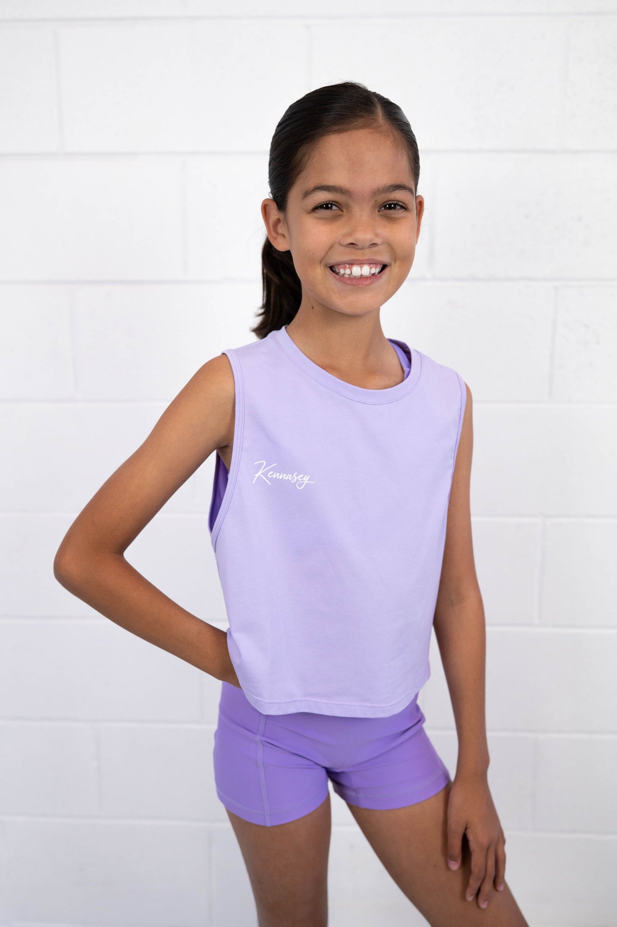Essential Tank - Lilac (Youth)