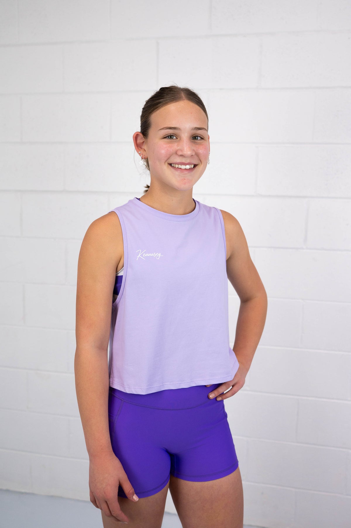 Essential Tank - Lilac (Youth)