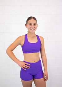 Base Crop (Youth) Violet
