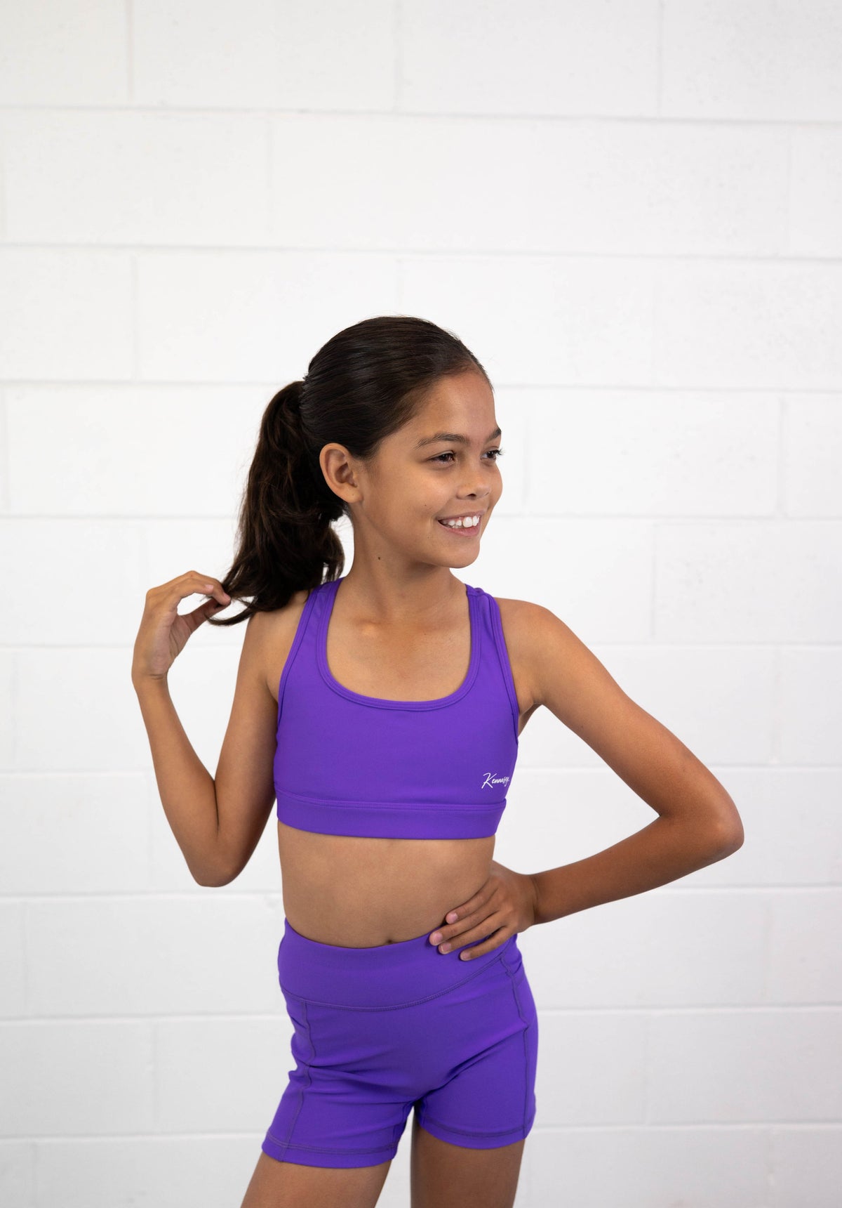 Base Crop (Youth) Violet