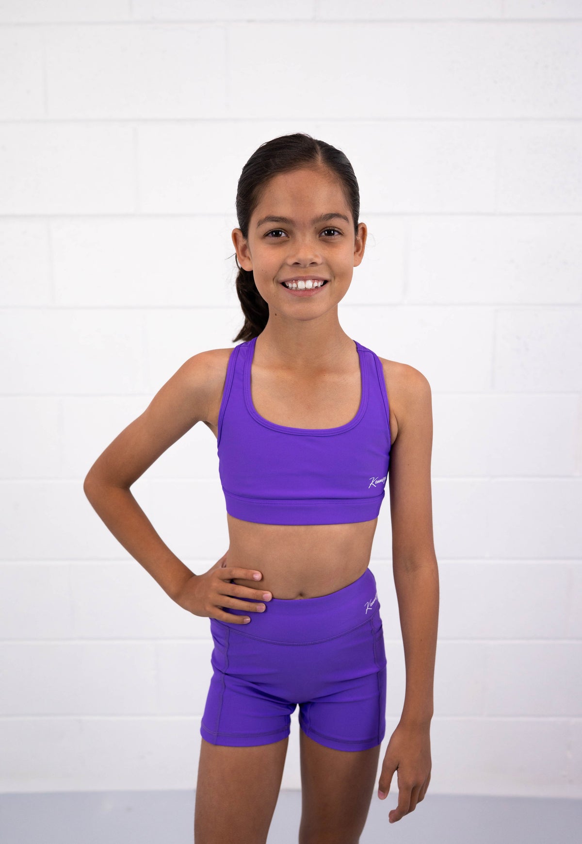 Base Crop (Youth) Violet