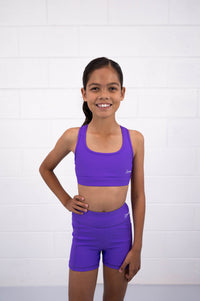 Base Crop (Youth) Violet