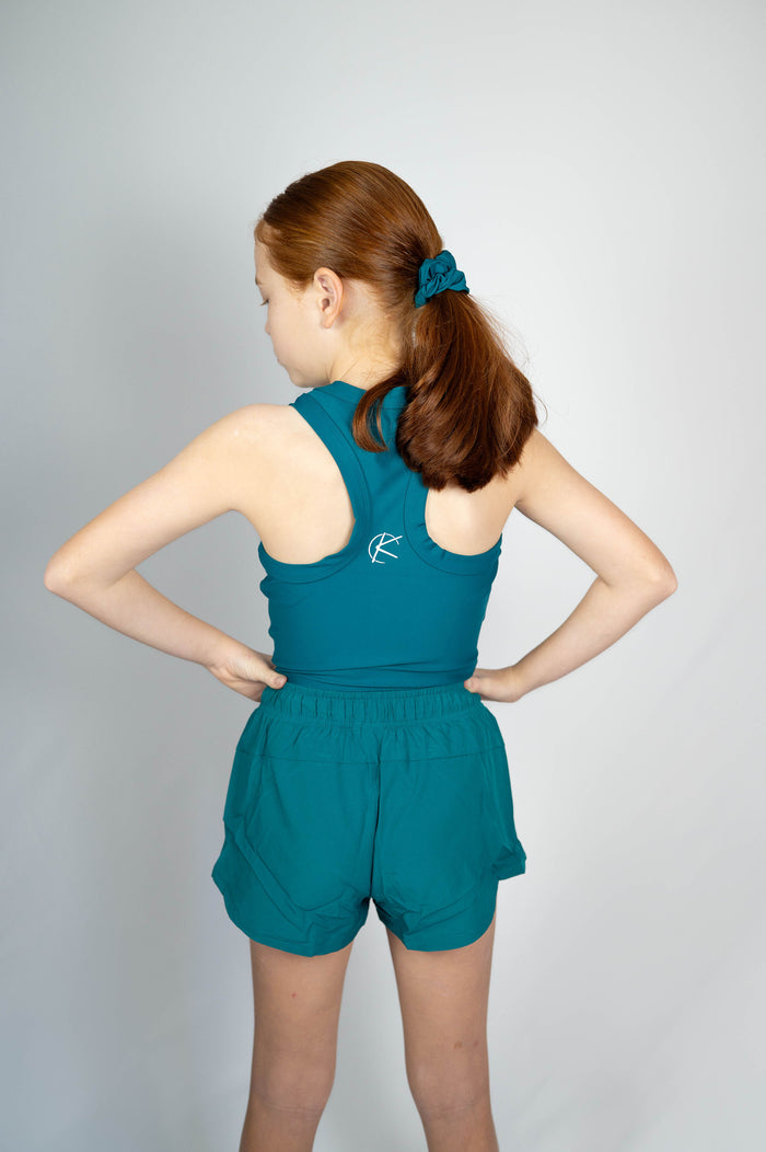 Active Tank (Youth) - Teal Green