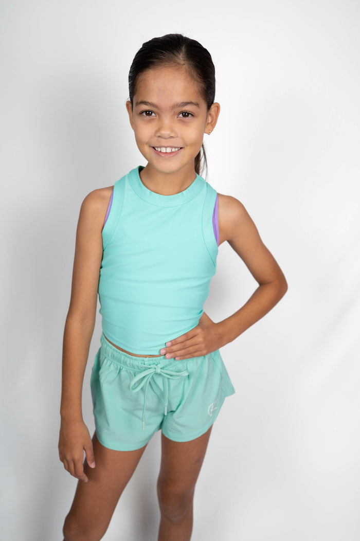 Active Tank (Youth) - Mint Green