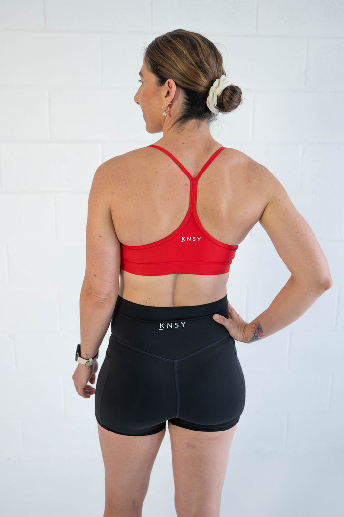 Active Crop (Ladies) - Red