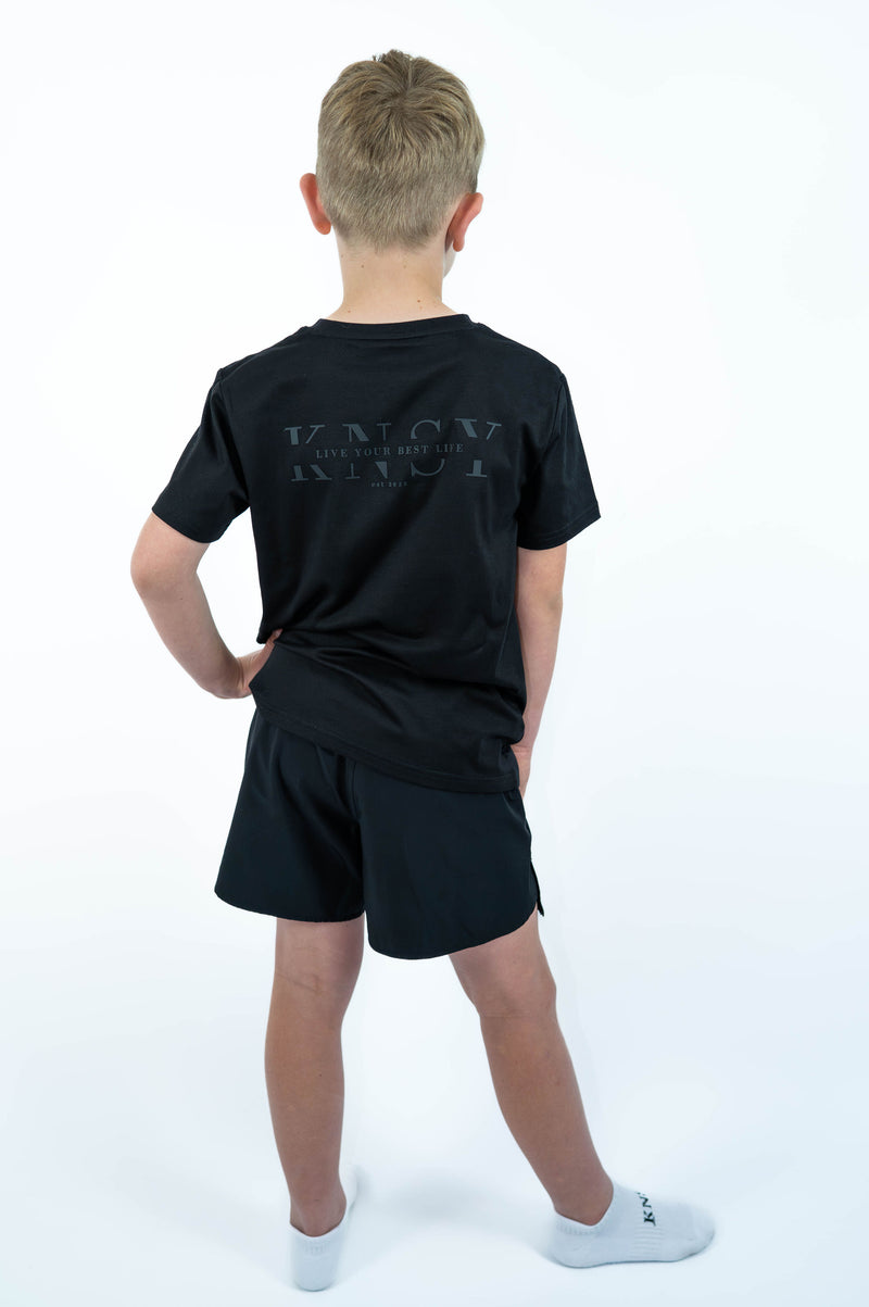 Essential Tee (Boys) - Black