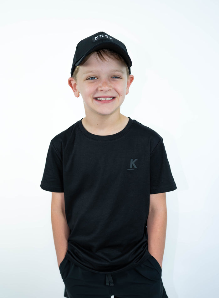 Essential Tee (Boys) - Black