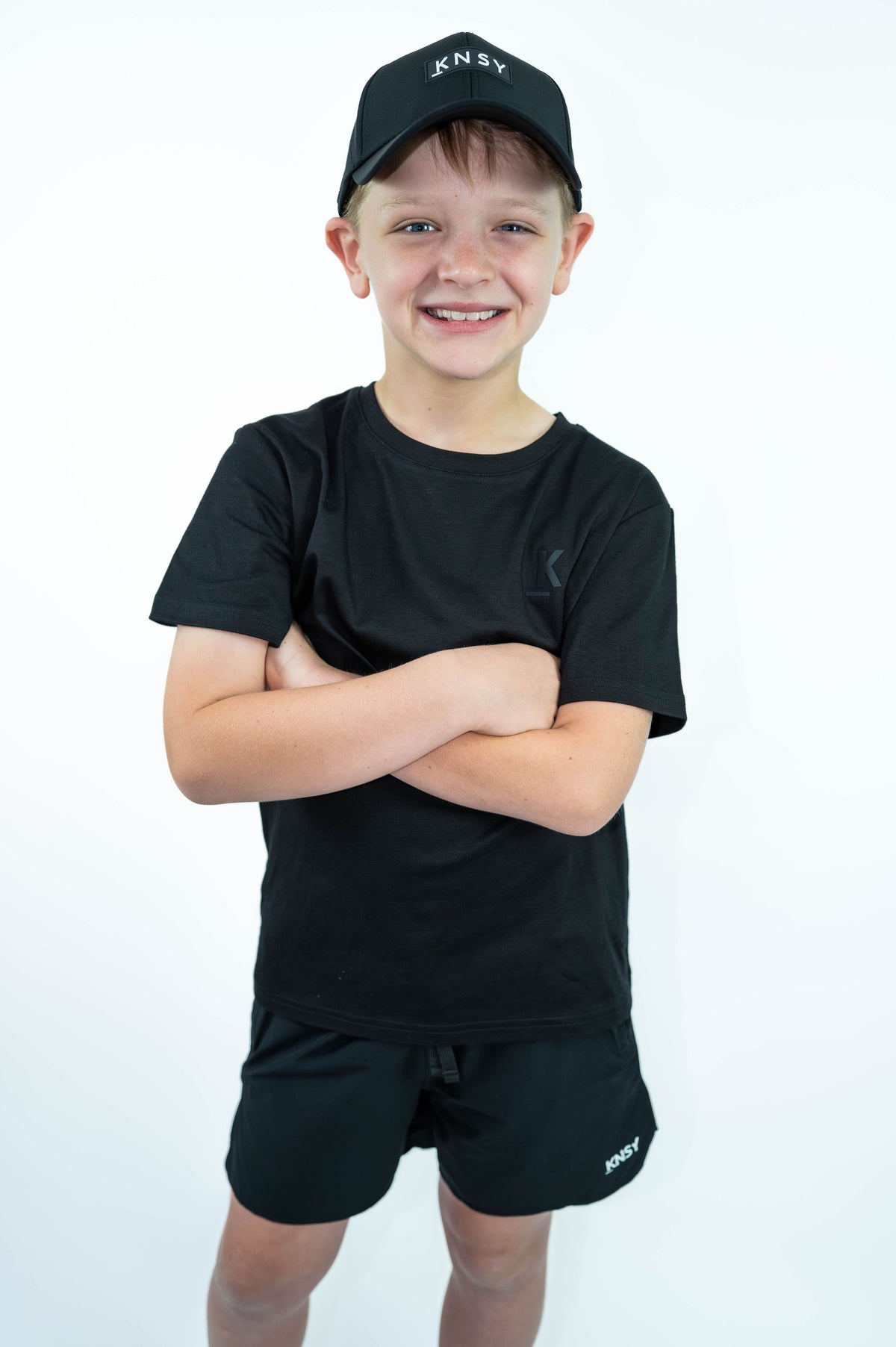 Essential Tee (Boys) - Black