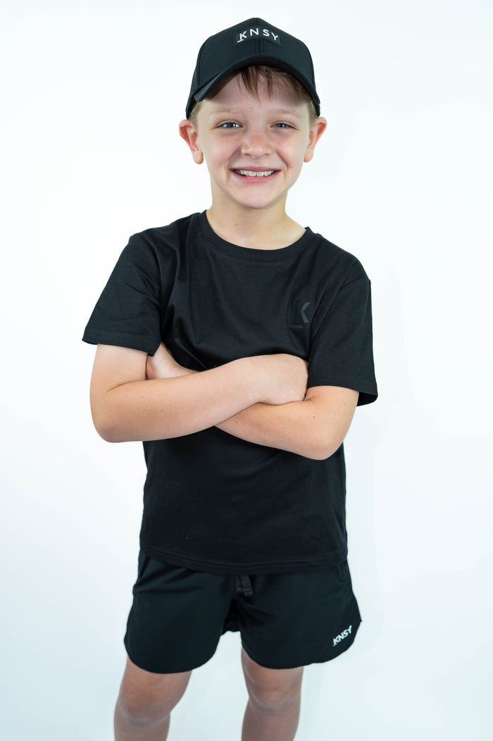 Essential Tee (Boys) - Black