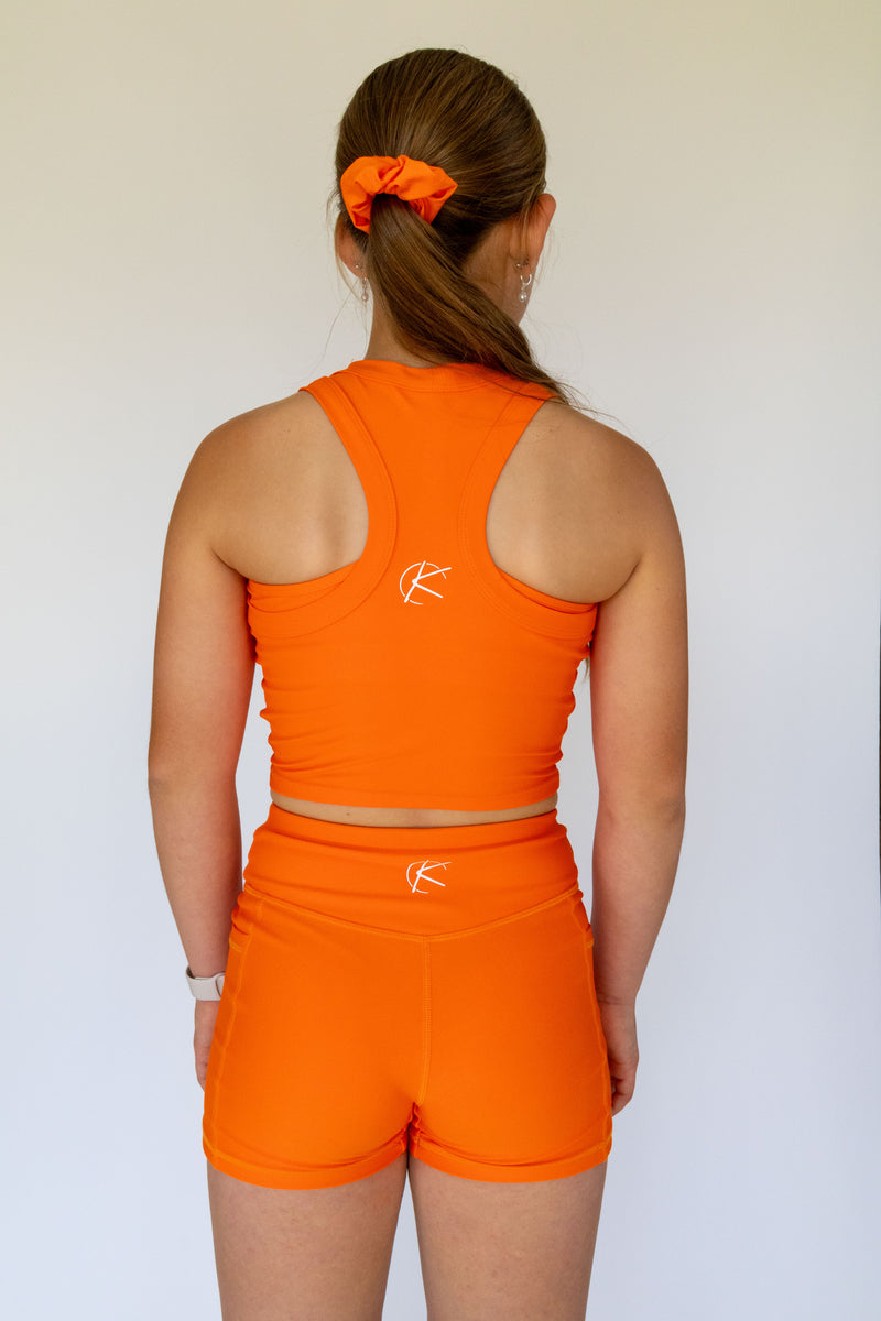 Scrunchie - Orange Crush