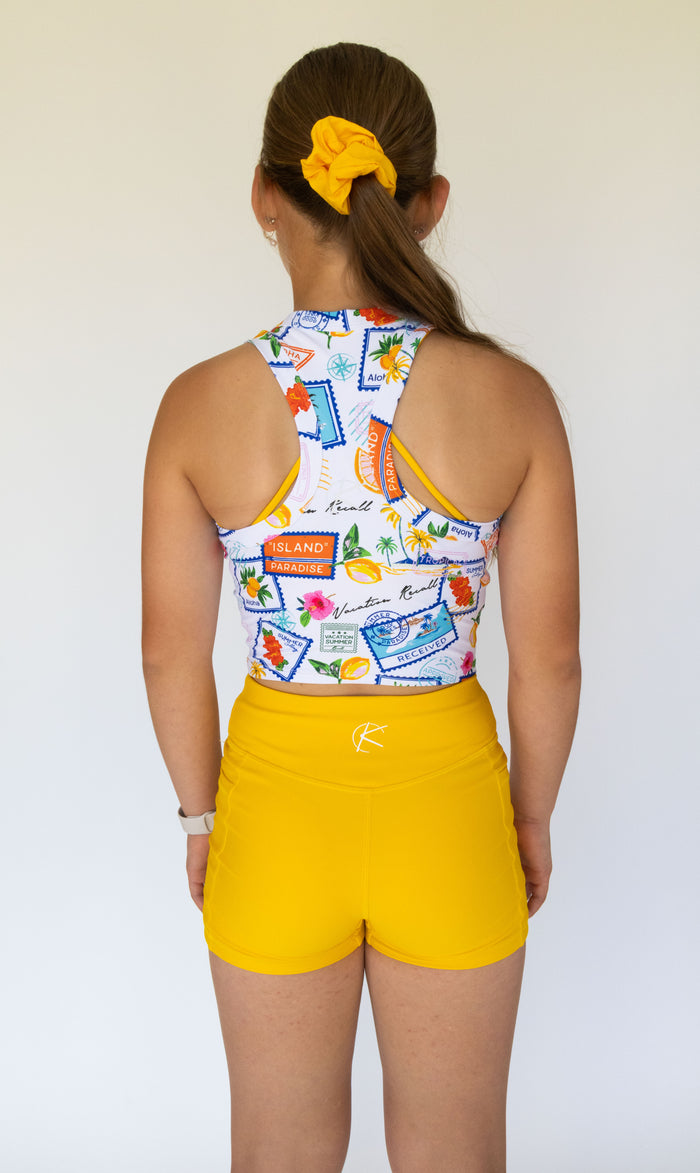 Scrunchie - Tuscany Yellow