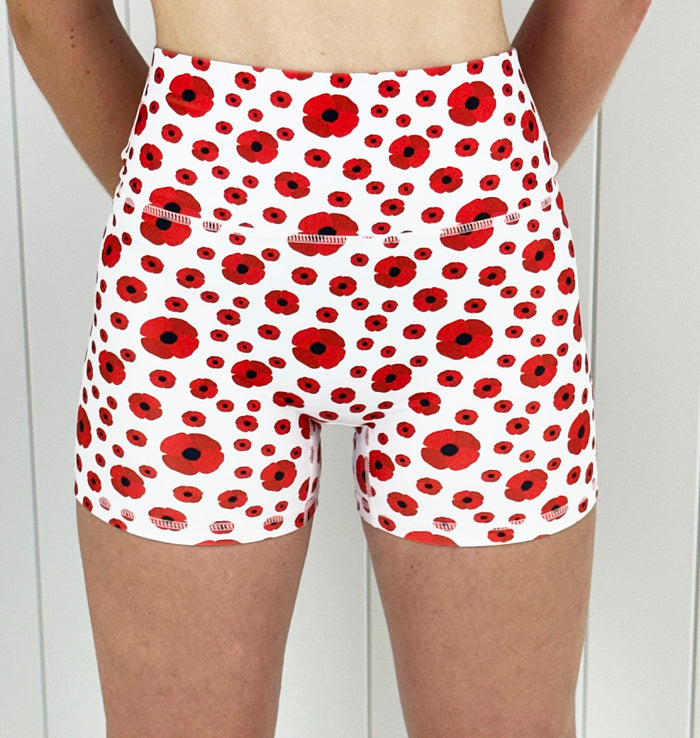 M.J Bike Shorts (Ladies) - Poppy
