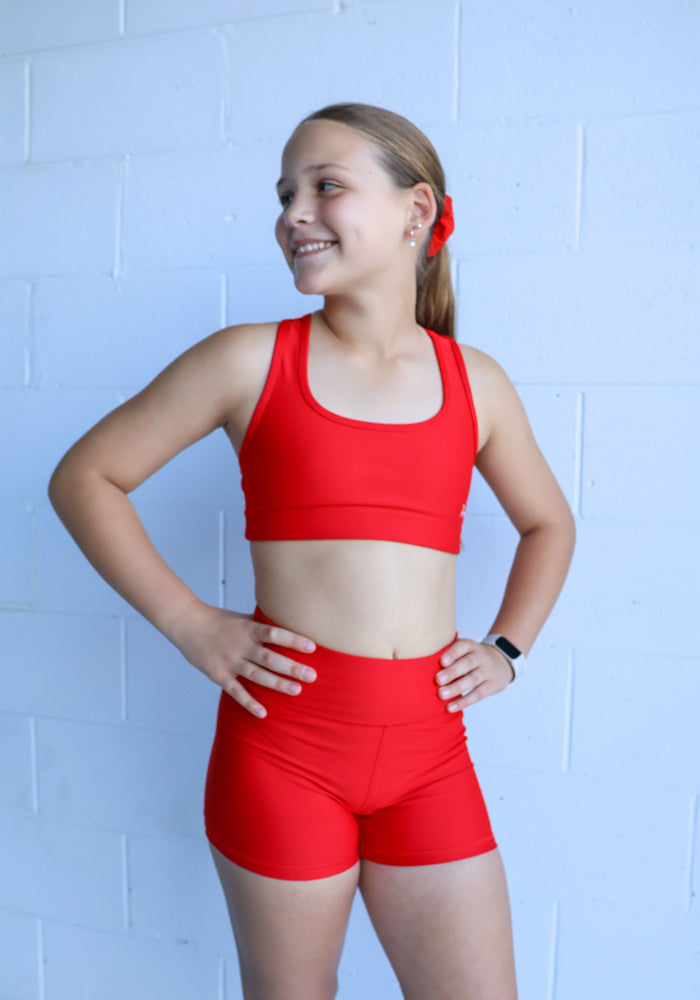 O.G Crop (Youth) - Red